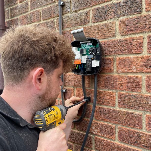 electric charging point install